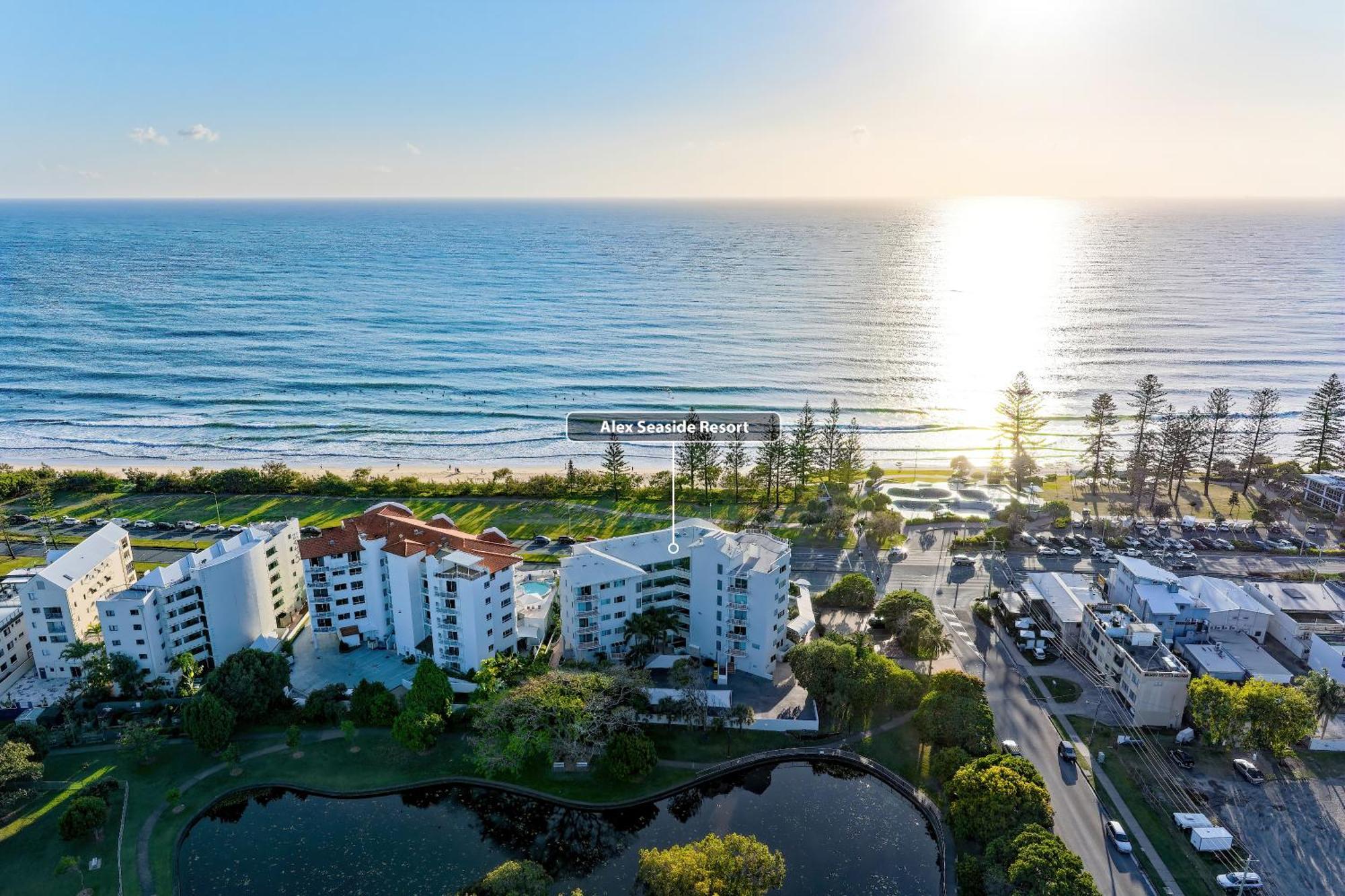 Alex Seaside Resort Alexandra Headland Luaran gambar