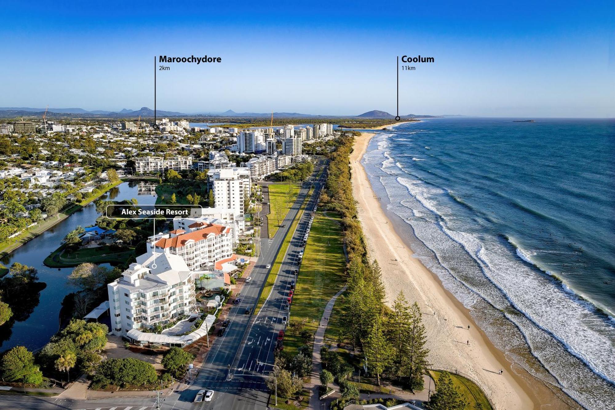 Alex Seaside Resort Alexandra Headland Luaran gambar
